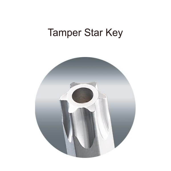 097 Long Arm Tamper Star Key Set