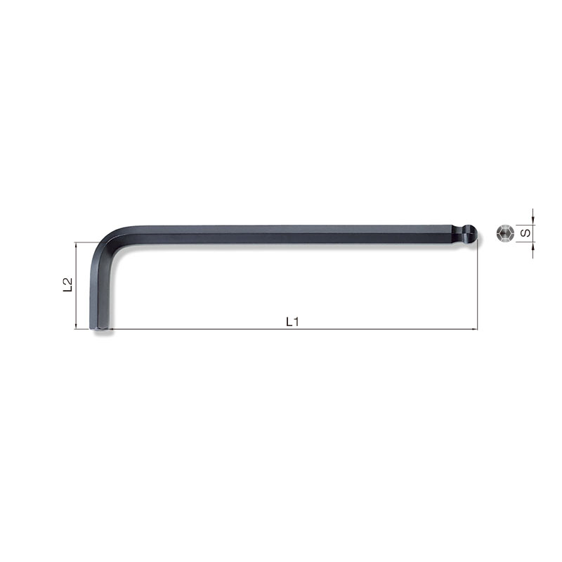 035 Long Arm Ball Point Hex Key