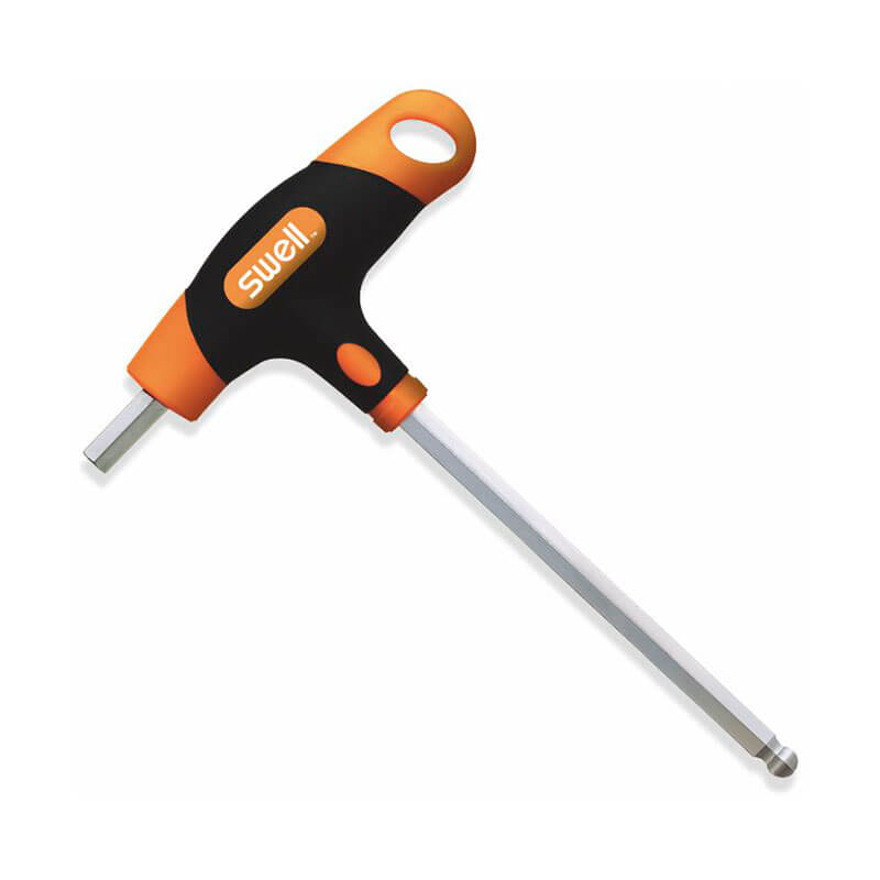 021 Bi-Material Two-Way T-Handle Ball Point Hex Key