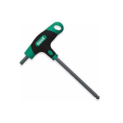 021 Bi-Material Two-Way T-Handle Ball Point Hex Key